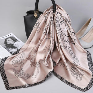 Wubxolo Silk scarf - brown