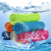 Load image into Gallery viewer, Microfiber Sport Golf Towel Instant Chill Cooling Ice Face Towel Quick to Dry