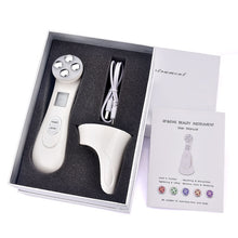 Load image into Gallery viewer, RF LED Face Beauty Massager Remove Wrinkle Skin Rejuvenation with Rechargeable Battery