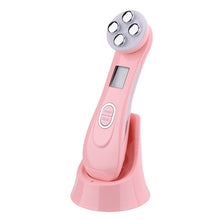 Load image into Gallery viewer, RF LED Face Beauty Massager Remove Wrinkle Skin Rejuvenation with Rechargeable Battery