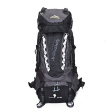 Load image into Gallery viewer, 80L Outdoor Camping Hiking Backpack Men Women Climbing Trekking Travel Bag Large Capacity Water Resistant Wearproof Rucksack