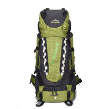 Load image into Gallery viewer, 80L Outdoor Camping Hiking Backpack Men Women Climbing Trekking Travel Bag Large Capacity Water Resistant Wearproof Rucksack