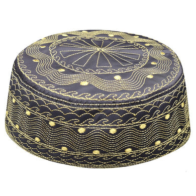 Arabe Allah Caps Men Hats Kippah African Clothes Head Wraps Arab Kippa Sombrero Pesca Turban Wrap Muslim Prayer Clothing Man