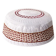 Load image into Gallery viewer, Arabe Allah Caps Men Hats Kippah African Clothes Head Wraps Arab Kippa Sombrero Pesca Turban Wrap Muslim Prayer Clothing Man
