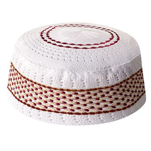 Arabe Allah Caps Men Hats Kippah African Clothes Head Wraps Arab Kippa Sombrero Pesca Turban Wrap Muslim Prayer Clothing Man