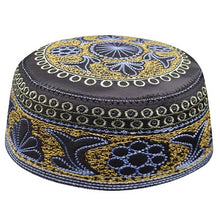 Load image into Gallery viewer, Arabe Allah Caps Men Hats Kippah African Clothes Head Wraps Arab Kippa Sombrero Pesca Turban Wrap Muslim Prayer Clothing Man