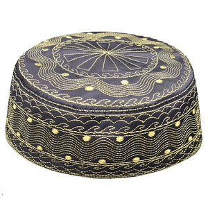 Arabe Allah Caps Men Hats Kippah African Clothes Head Wraps Arab Kippa Sombrero Pesca Turban Wrap Muslim Prayer Clothing Man