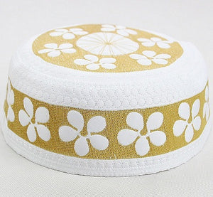 Arabe Allah Caps Men Hats Kippah African Clothes Head Wraps Arab Kippa Sombrero Pesca Turban Wrap Muslim Prayer Clothing Man