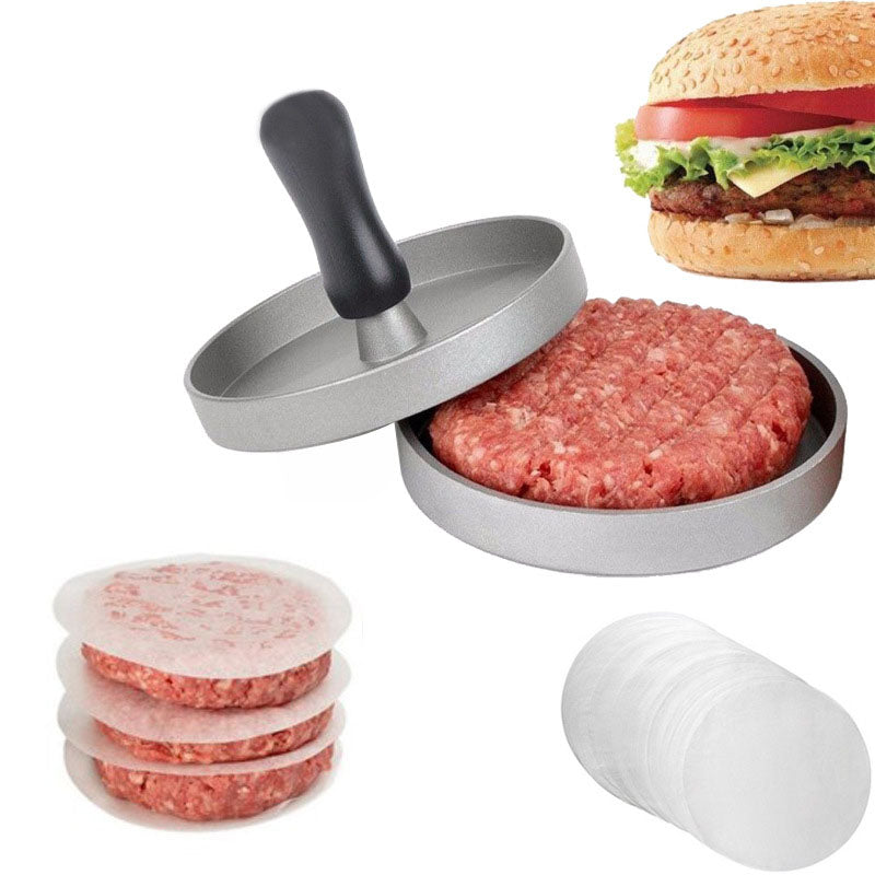 11/16/20/24cm 40pcs Double-sided Round Parchment Paper Non-stick Dual Hamburger Pastry Baking Tool