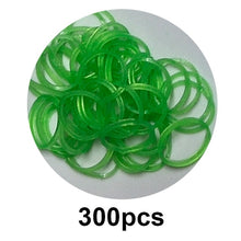 Load image into Gallery viewer, 300pcs Loom Rubber Bands DIY Toys For Kids Gift Lacing Bracelet Or Hair Rubber Bands Refill Make Woven Bracelets Girls Wholesale