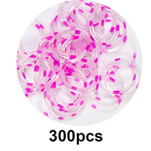 Load image into Gallery viewer, 300pcs Loom Rubber Bands DIY Toys For Kids Gift Lacing Bracelet Or Hair Rubber Bands Refill Make Woven Bracelets Girls Wholesale