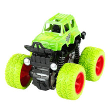 Load image into Gallery viewer, New Mini Inertial Vehicle Four-Wheel-Drive Plastic Children Toy Car Pull Back Stunt Car