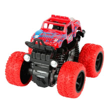 Load image into Gallery viewer, New Mini Inertial Vehicle Four-Wheel-Drive Plastic Children Toy Car Pull Back Stunt Car