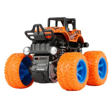 Load image into Gallery viewer, New Mini Inertial Vehicle Four-Wheel-Drive Plastic Children Toy Car Pull Back Stunt Car