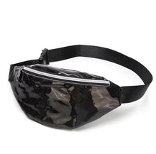 Load image into Gallery viewer, Holographic Belly Banana Bum Hip Chest Belt Waist Bag For Women Fanny Pack Female Pouch Murse Purse Kidney Ladies Bumbag Pochets