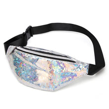 Load image into Gallery viewer, Holographic Belly Banana Bum Hip Chest Belt Waist Bag For Women Fanny Pack Female Pouch Murse Purse Kidney Ladies Bumbag Pochets