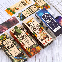 Load image into Gallery viewer, 28 pcs/1 lot Space Paper bookmarks for books/Share/Book markers/Tab for books/Stationery