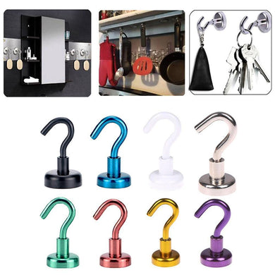 Stainless Steel 10kg Suction Magnetic Powerful Wall Hook Support Hardware