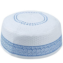 Load image into Gallery viewer, wholesale Man Saudi Arabic Islamic Muslim Prayer Hat Turban Fashion Muslim Cap Hats Men Islam Egyptian Kufi Topi Hui Je Bonnet