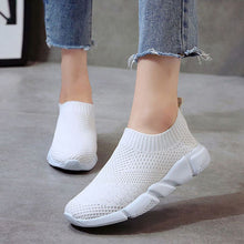 Load image into Gallery viewer, KUIDFAR Unisex Men Women Shoes New Fly-knit Sneakers Breathable Slip On Casual