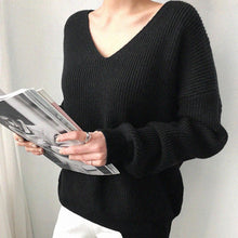 Load image into Gallery viewer, Aachoae Sweater-Black