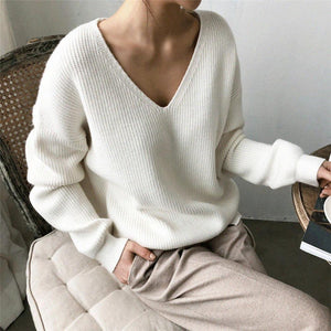 Aachoae Sweater-White