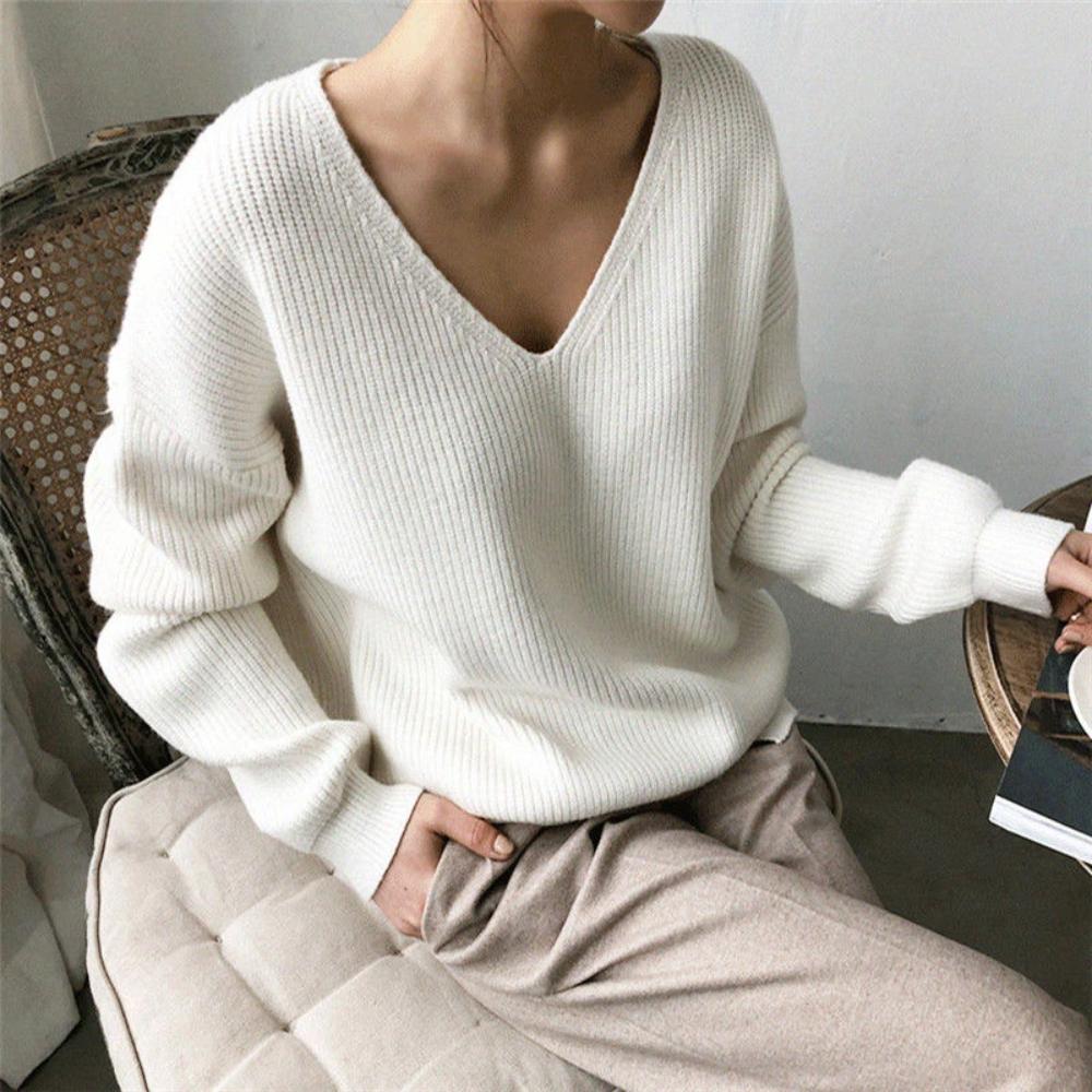 Aachoae Sweater-White