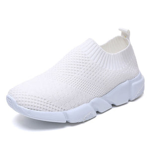 KUIDFAR Unisex Men Women Shoes New Fly-knit Sneakers Breathable Slip On Casual