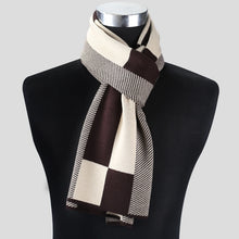Load image into Gallery viewer, 2020 Casual Cool Winter Scarves Men Scarf Warm Neckercheif Business Plaid Kint Scarves Men Cotton Wraps Male Sjaal Foulard