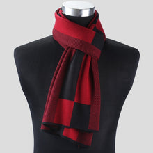 Load image into Gallery viewer, 2020 Casual Cool Winter Scarves Men Scarf Warm Neckercheif Business Plaid Kint Scarves Men Cotton Wraps Male Sjaal Foulard