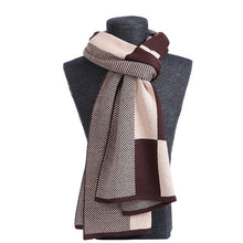 Load image into Gallery viewer, 2020 Casual Cool Winter Scarves Men Scarf Warm Neckercheif Business Plaid Kint Scarves Men Cotton Wraps Male Sjaal Foulard