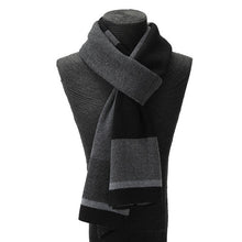 Load image into Gallery viewer, 2020 Casual Cool Winter Scarves Men Scarf Warm Neckercheif Business Plaid Kint Scarves Men Cotton Wraps Male Sjaal Foulard