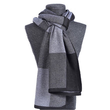 Load image into Gallery viewer, 2020 Casual Cool Winter Scarves Men Scarf Warm Neckercheif Business Plaid Kint Scarves Men Cotton Wraps Male Sjaal Foulard