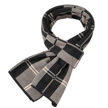 Load image into Gallery viewer, 2020 Casual Cool Winter Scarves Men Scarf Warm Neckercheif Business Plaid Kint Scarves Men Cotton Wraps Male Sjaal Foulard