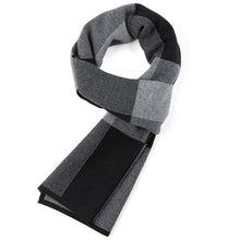 Load image into Gallery viewer, 2020 Casual Cool Winter Scarves Men Scarf Warm Neckercheif Business Plaid Kint Scarves Men Cotton Wraps Male Sjaal Foulard