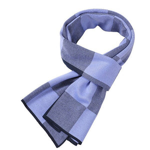 2020 Casual Cool Winter Scarves Men Scarf Warm Neckercheif Business Plaid Kint Scarves Men Cotton Wraps Male Sjaal Foulard