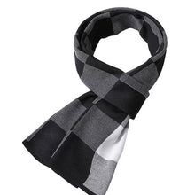 Load image into Gallery viewer, 2020 Casual Cool Winter Scarves Men Scarf Warm Neckercheif Business Plaid Kint Scarves Men Cotton Wraps Male Sjaal Foulard