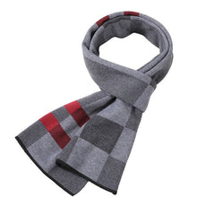 Load image into Gallery viewer, 2020 Casual Cool Winter Scarves Men Scarf Warm Neckercheif Business Plaid Kint Scarves Men Cotton Wraps Male Sjaal Foulard