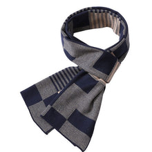 Load image into Gallery viewer, 2020 Casual Cool Winter Scarves Men Scarf Warm Neckercheif Business Plaid Kint Scarves Men Cotton Wraps Male Sjaal Foulard