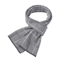 Load image into Gallery viewer, 2020 Casual Cool Winter Scarves Men Scarf Warm Neckercheif Business Plaid Kint Scarves Men Cotton Wraps Male Sjaal Foulard