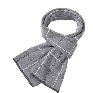 2020 Casual Cool Winter Scarves Men Scarf Warm Neckercheif Business Plaid Kint Scarves Men Cotton Wraps Male Sjaal Foulard