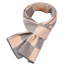 Load image into Gallery viewer, 2020 Casual Cool Winter Scarves Men Scarf Warm Neckercheif Business Plaid Kint Scarves Men Cotton Wraps Male Sjaal Foulard