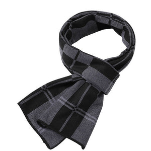 2020 Casual Cool Winter Scarves Men Scarf Warm Neckercheif Business Plaid Kint Scarves Men Cotton Wraps Male Sjaal Foulard