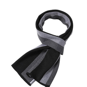2020 Casual Cool Winter Scarves Men Scarf Warm Neckercheif Business Plaid Kint Scarves Men Cotton Wraps Male Sjaal Foulard