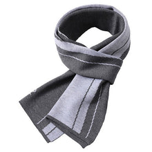 Load image into Gallery viewer, 2020 Casual Cool Winter Scarves Men Scarf Warm Neckercheif Business Plaid Kint Scarves Men Cotton Wraps Male Sjaal Foulard