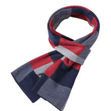 Load image into Gallery viewer, 2020 Casual Cool Winter Scarves Men Scarf Warm Neckercheif Business Plaid Kint Scarves Men Cotton Wraps Male Sjaal Foulard