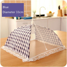 Load image into Gallery viewer, 33CM Food Cover Grid Food Table Dish Cover Barbecue Picnic Folded Kitchenware Cooking Meal Mesh Food Covers