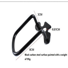 Load image into Gallery viewer, BIKEIN Pro 1Pc Adjustable Steel Black Bicycle Mountain Bike Rear Gear Chain Stay Guard Protector