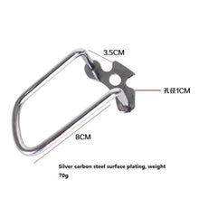 Load image into Gallery viewer, BIKEIN Pro 1Pc Adjustable Steel Black Bicycle Mountain Bike Rear Gear Chain Stay Guard Protector