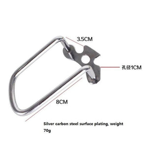 BIKEIN Pro 1Pc Adjustable Steel Black Bicycle Mountain Bike Rear Gear Chain Stay Guard Protector